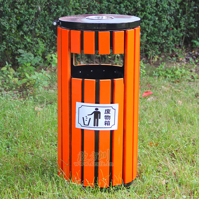 重慶江北區園林 再次購買欣方圳園林垃圾桶